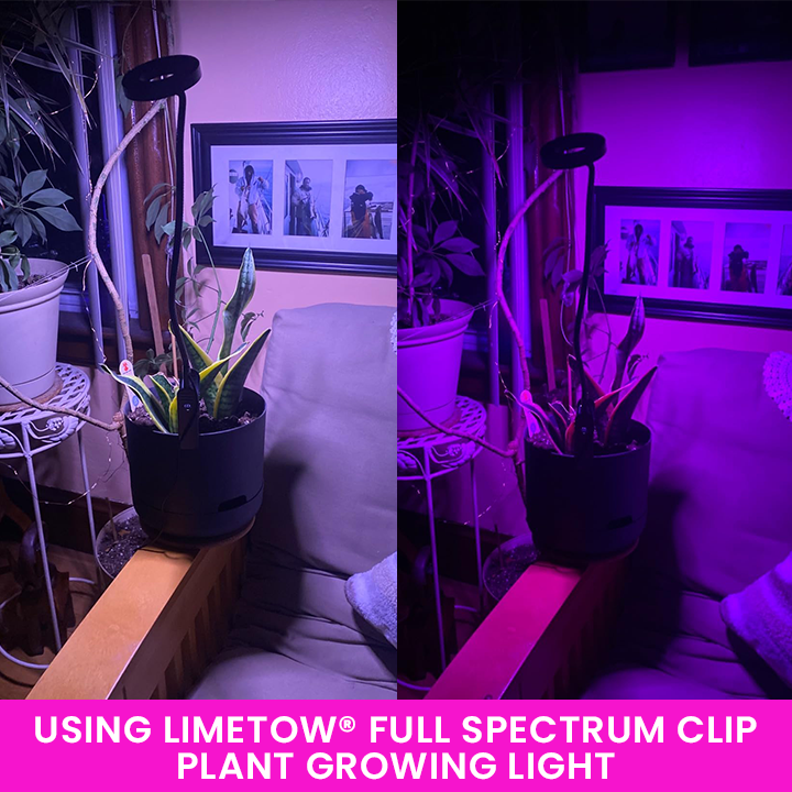LIMETOW® Full Spectrum Clip Plant Growing Light