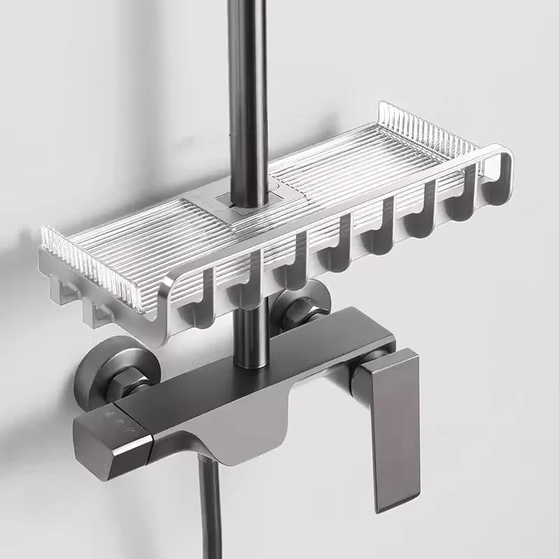 ๐ฅHOT SALE๐ฅAdjustable Metal Shower Caddy: Easy Installation & Cleaning