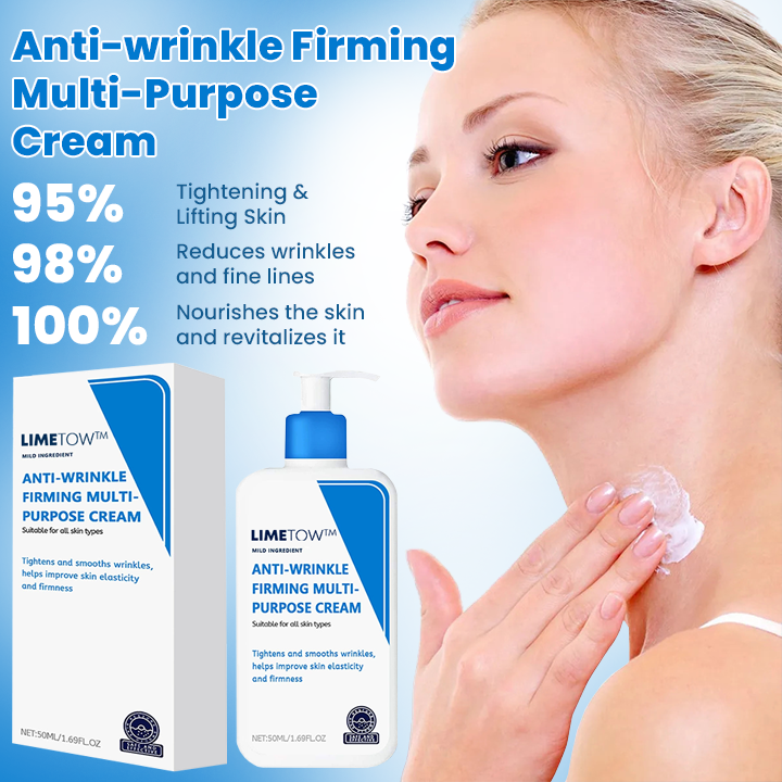 Made and Shipped from USA✨LIMETOW™ Anti-Wrinkle Firming Multi-Purpose Cream(🔥LAST DAY 50% OFF)💄