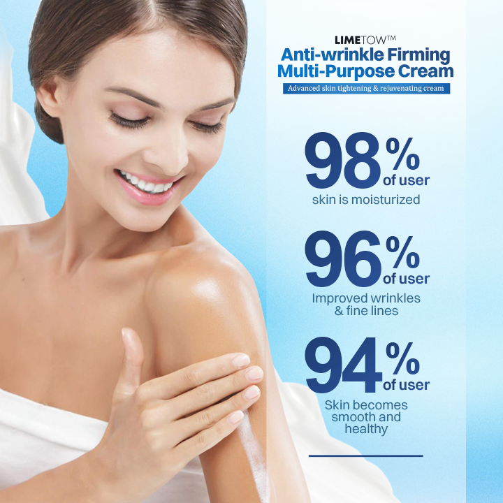 Made and Shipped from USA✨LIMETOW™ Anti-Wrinkle Firming Multi-Purpose Cream(🔥LAST DAY 50% OFF)💄