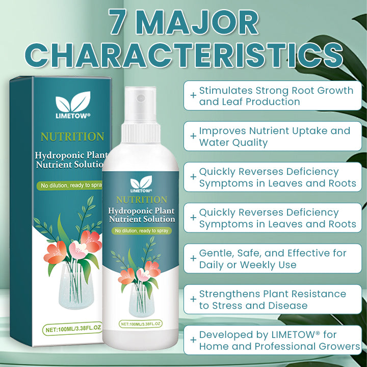 Official Store: LIMETOW® Hydroponic Plant Nutrient Solution