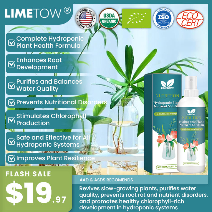 Official Store: LIMETOW® Hydroponic Plant Nutrient Solution