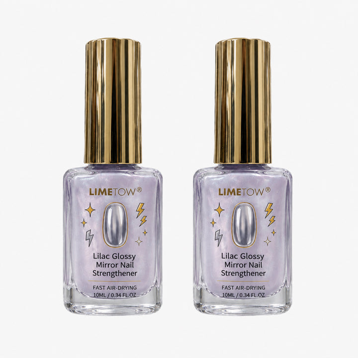 📢📢Buy 1 Get 1 Free!!! ⏰Lilac Glossy Mirror Nail Strengthener