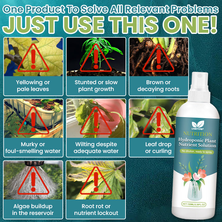 Official Store: LIMETOW® Hydroponic Plant Nutrient Solution