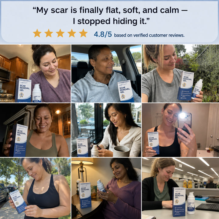 LIMETOW® Scar Removel Gel Smoothing Skin Hydrate & Moisturize