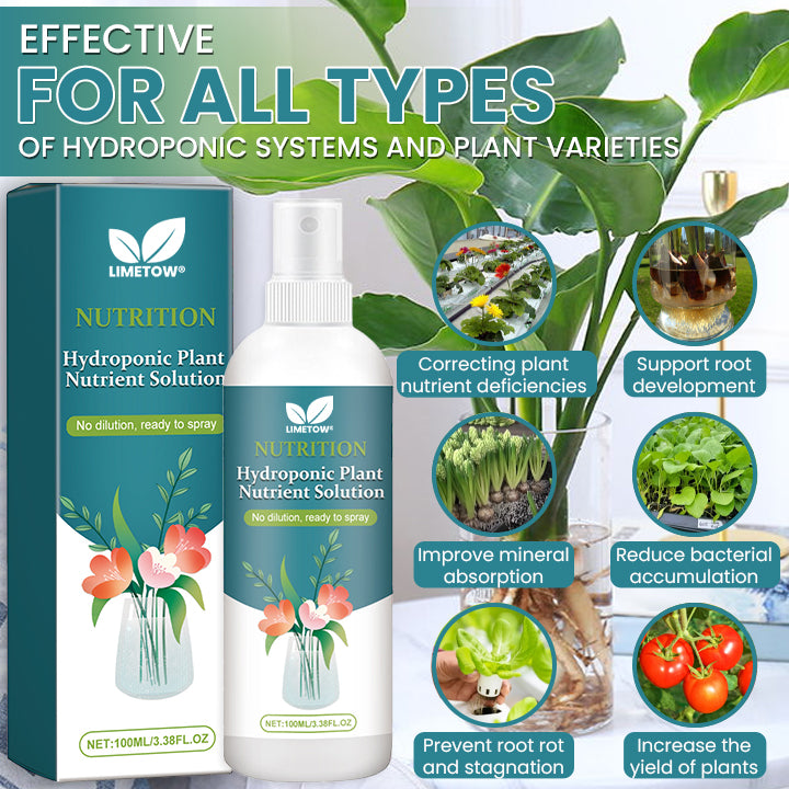 Official Store: LIMETOW® Hydroponic Plant Nutrient Solution