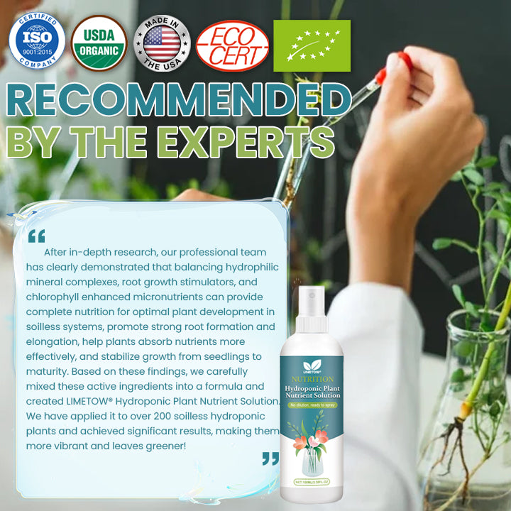 Official Store: LIMETOW® Hydroponic Plant Nutrient Solution
