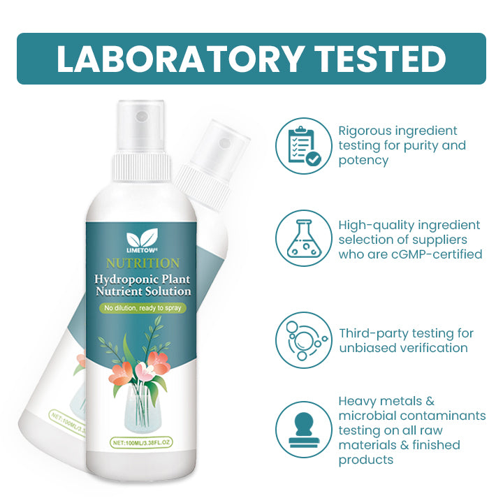 Official Store: LIMETOW® Hydroponic Plant Nutrient Solution