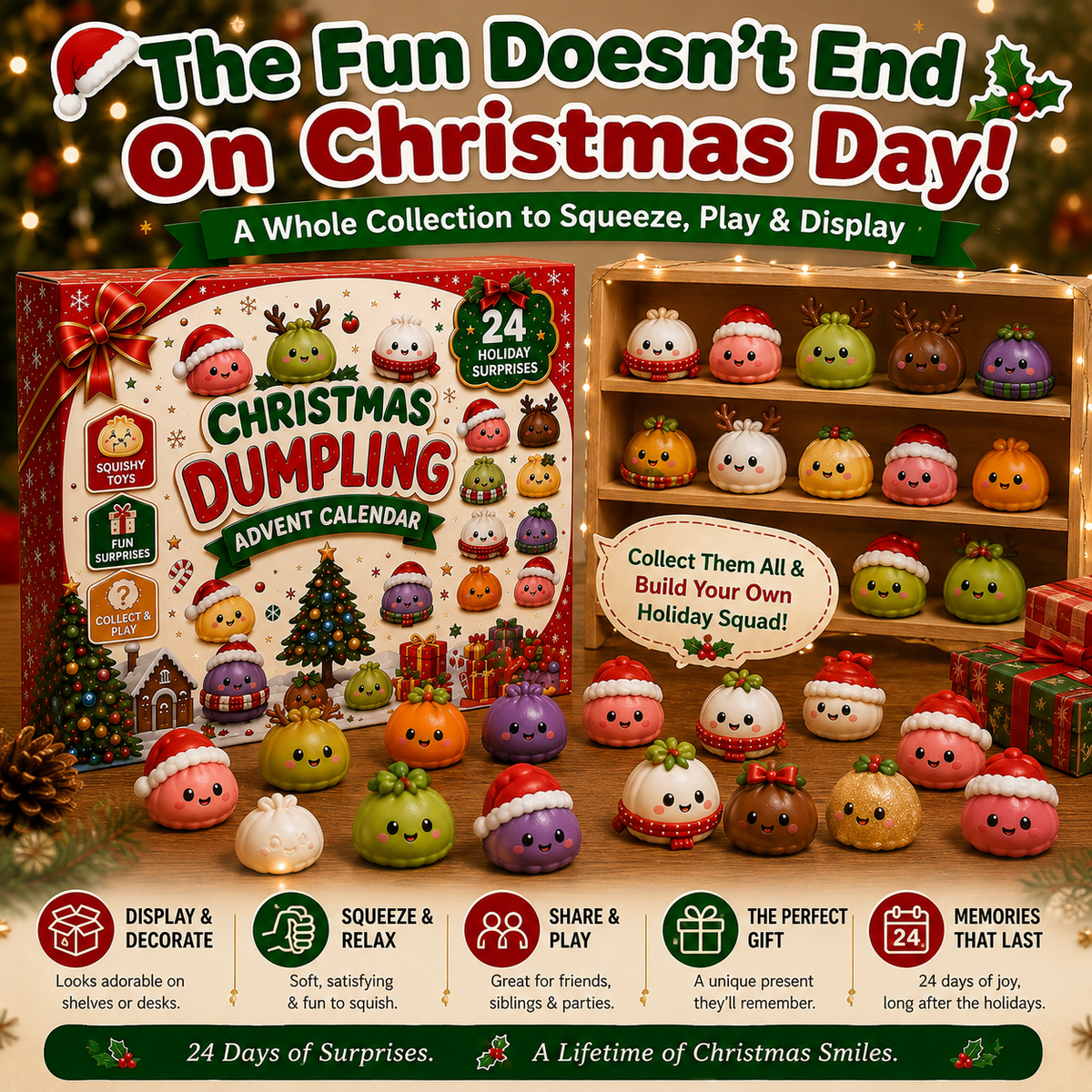 🎅 CHRISTMAS SPECIAL | 24 Days of Mini Squishies