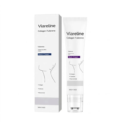 Roller Massage Neck Cream 🧴 Collagen & Hyaluronic Acid | Firms Neck, Reduces Wrinkles & Double Chin-JKL