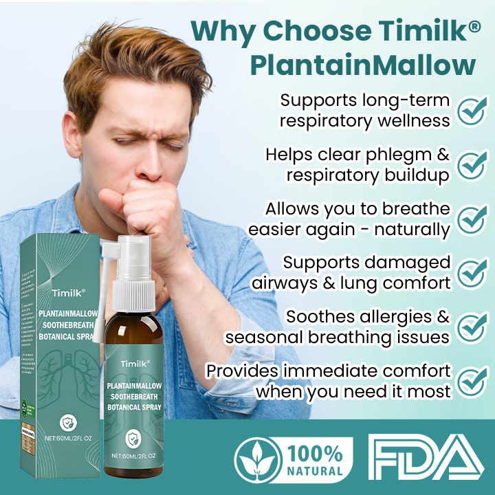 LIMETOW® PlantainMallow SootheBreath Botanical Spray