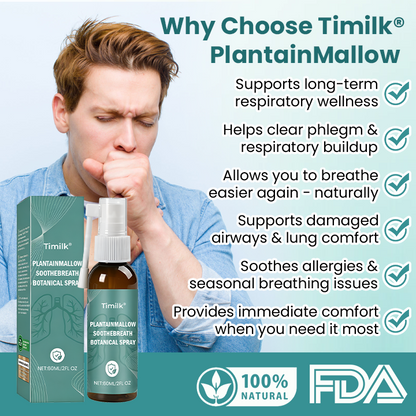 LIMETOW® PlantainMallow SootheBreath Botanical Spray