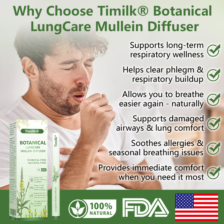 LIMETOW® Botanical LungCare Mullein Diffuser🔥🔥