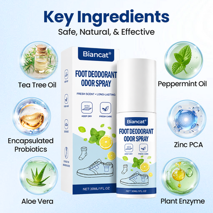 LIMETOW® Foot Deodorant Odor Spray