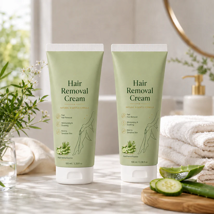 LAST DAY -BUY 1 GET 1 FREE🤩 Painless Depilatory Cream – No Razor Bumps, No Harsh Odor