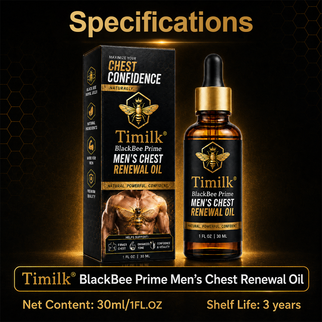 Timilk® BlackBee Prime Men's Chest Renewal Oil🔥🔥