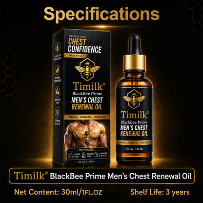 Timilk® BlackBee Prime Men's Chest Renewal Oil🔥🔥