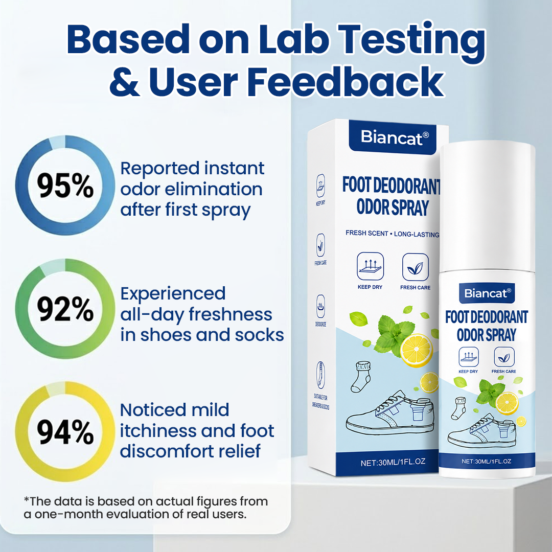 LIMETOW® Foot Deodorant Odor Spray