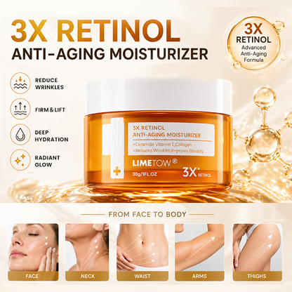 LIMETOW® 3X Retinol Anti-Aging Moisturizer Cream
