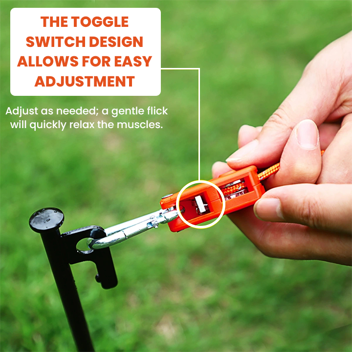 LIMETOW® Outdoor Pulley Adjuster – Fast Tension Control for Smarter Campsites!