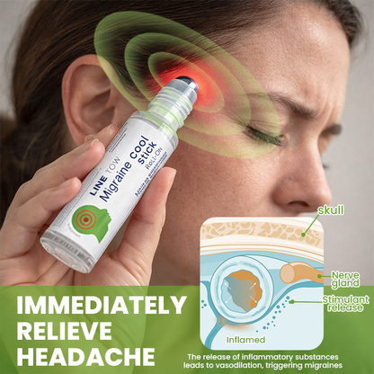 LIMETOW® Migraine Cool Stick Roll-On