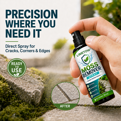 LIMETOW® MOSS REMOVER VS. ORDINARY OUTDOOR CLEANERS