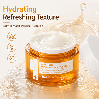 LIMETOW® 3X Retinol Anti-Aging Moisturizer Cream