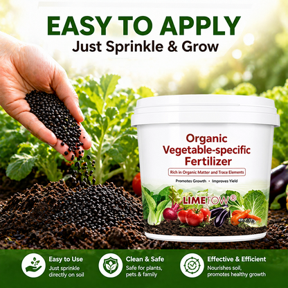 LIMETOW® Organic Vegetable-Specific Fertilizer