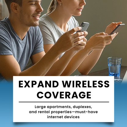LIMETOW® 🔥📶WiFi Extender 6-Antenna Strong Signal🚀⚡