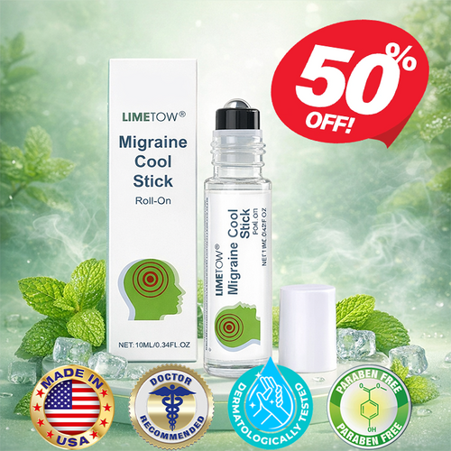 LIMETOW® Migraine Cool Stick Roll-On