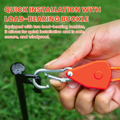 LIMETOW® Outdoor Pulley Adjuster – Fast Tension Control for Smarter Campsites!
