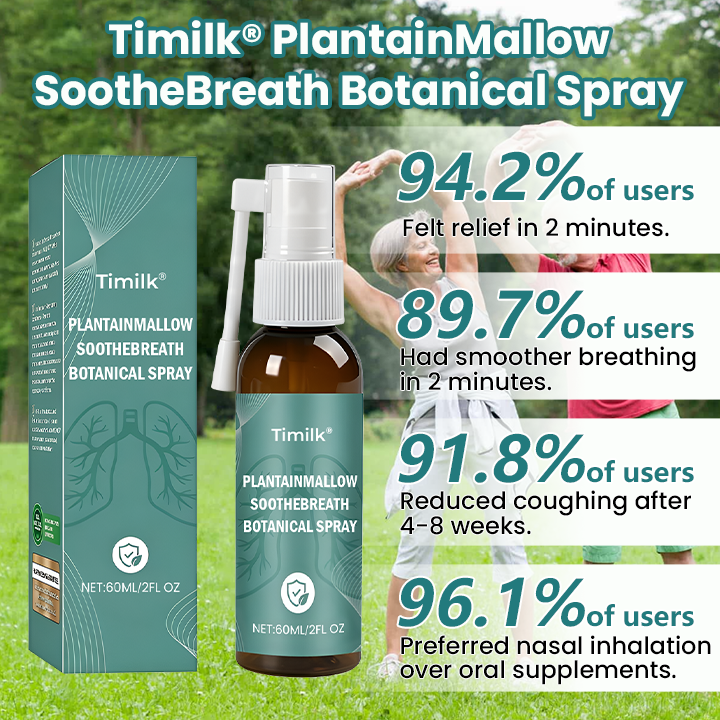 LIMETOW® PlantainMallow SootheBreath Botanical Spray