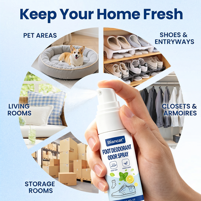 LIMETOW® Foot Deodorant Odor Spray