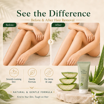 LAST DAY -BUY 1 GET 1 FREE🤩 Painless Depilatory Cream – No Razor Bumps, No Harsh Odor