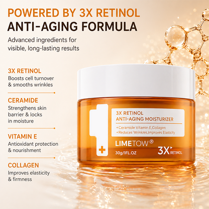 LIMETOW® 3X Retinol Anti-Aging Moisturizer Cream