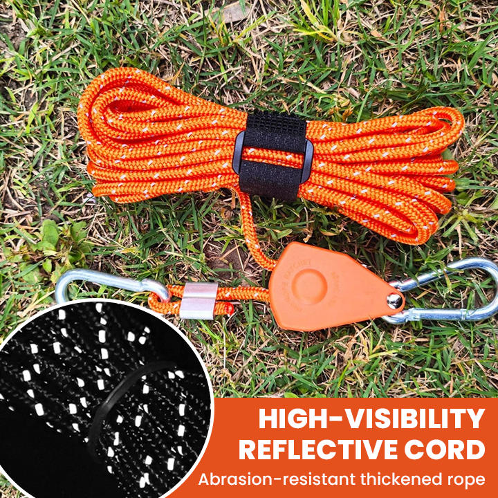 LIMETOW® Outdoor Pulley Adjuster – Fast Tension Control for Smarter Campsites!