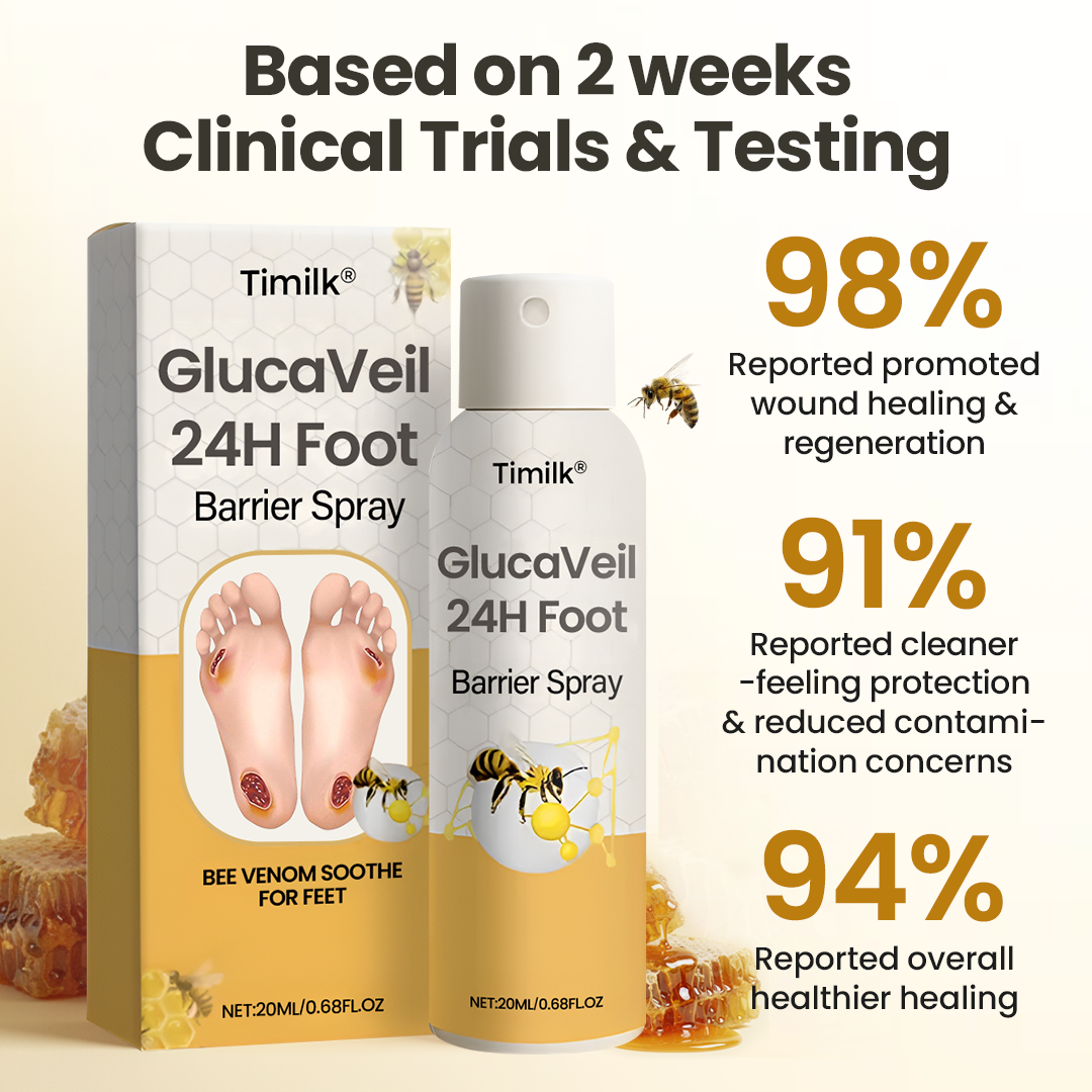 LIMETOW® GlucaVeil 24H Foot Barrier Spray