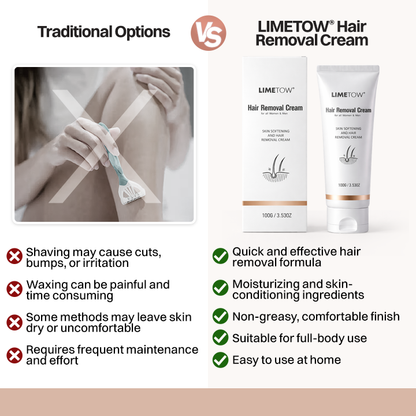 LIMETOW® Hair Removal Cream for All Women & Men