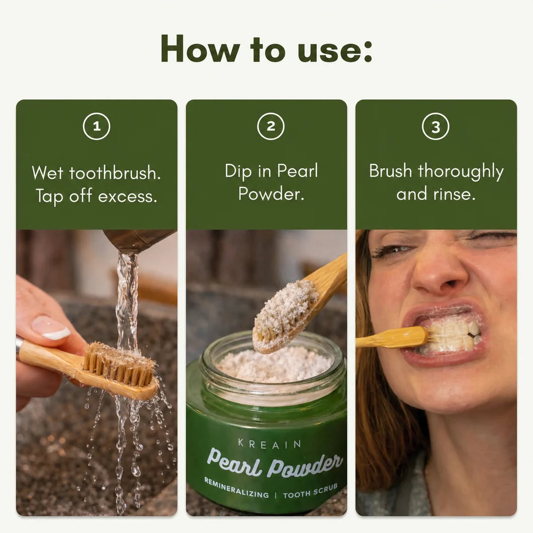 Pearl Powder Tooth Scrub