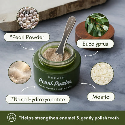 Pearl Powder Tooth Scrub