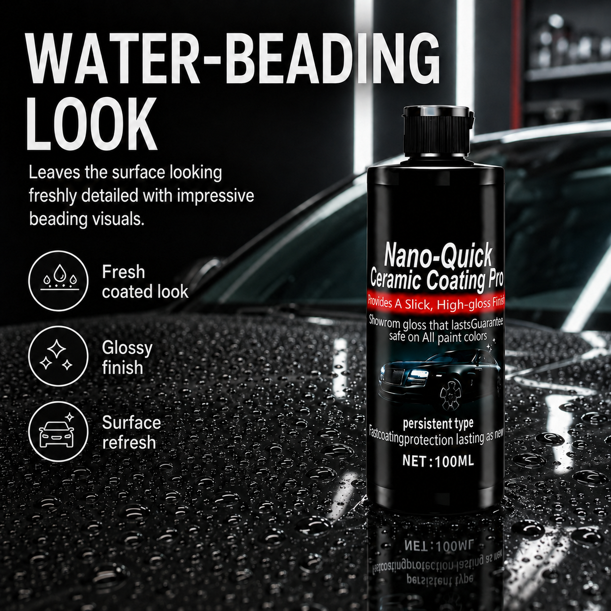 🚗Hot Sale 49% Off -Automotive Nano Ceramic Coating Spray✨