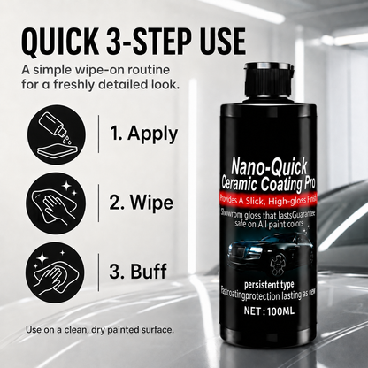 🚗Hot Sale 49% Off -Automotive Nano Ceramic Coating Spray✨