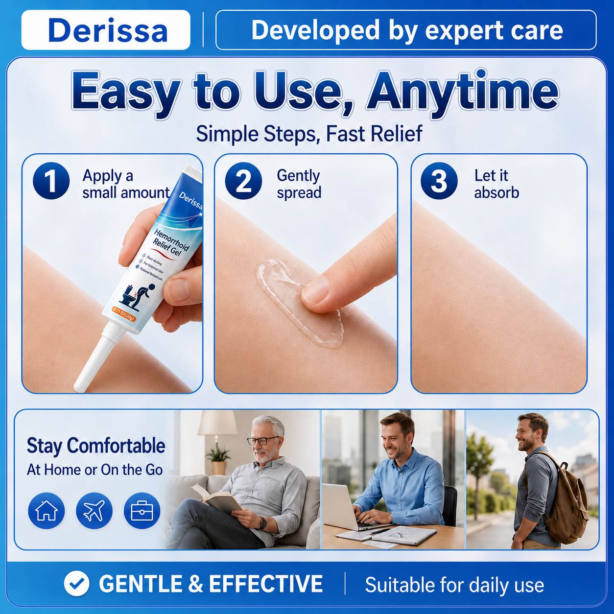 Soothing Care Cream for Sensitive Skin, Gentle Daily Comfort Formula