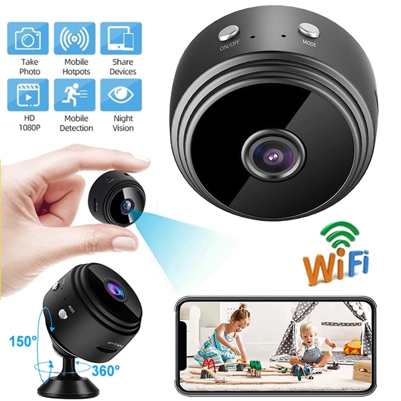 📸Mini WIFI Camera 1080P HD - Night Vision Included