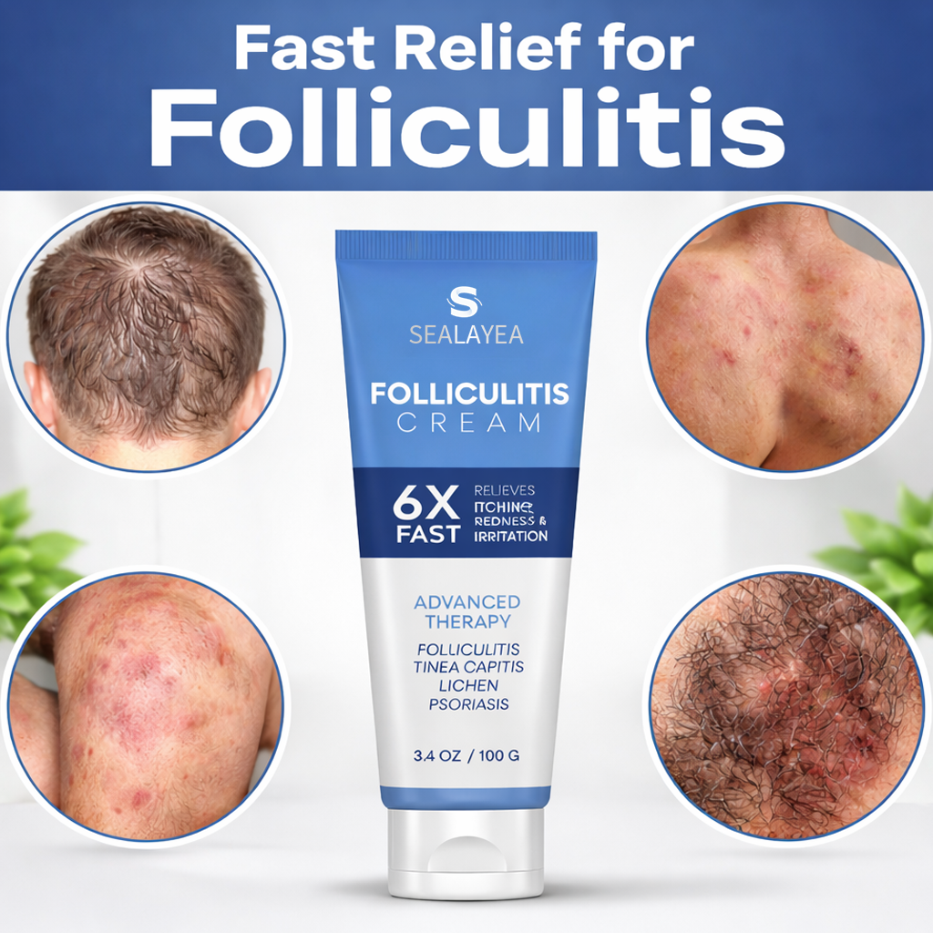 LIMETOW®Tired of Painful Bumps? This Cream Calms Folliculitis Fast