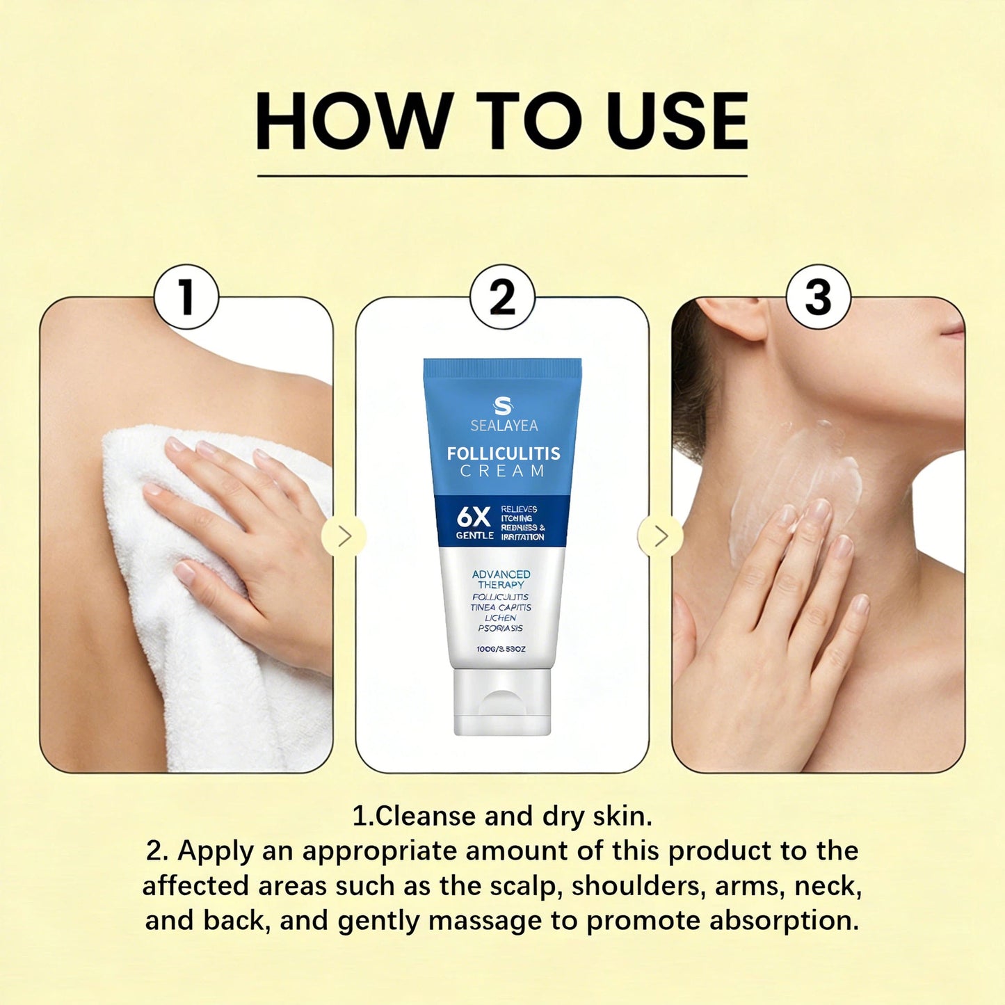 LIMETOW®Tired of Painful Bumps? This Cream Calms Folliculitis Fast