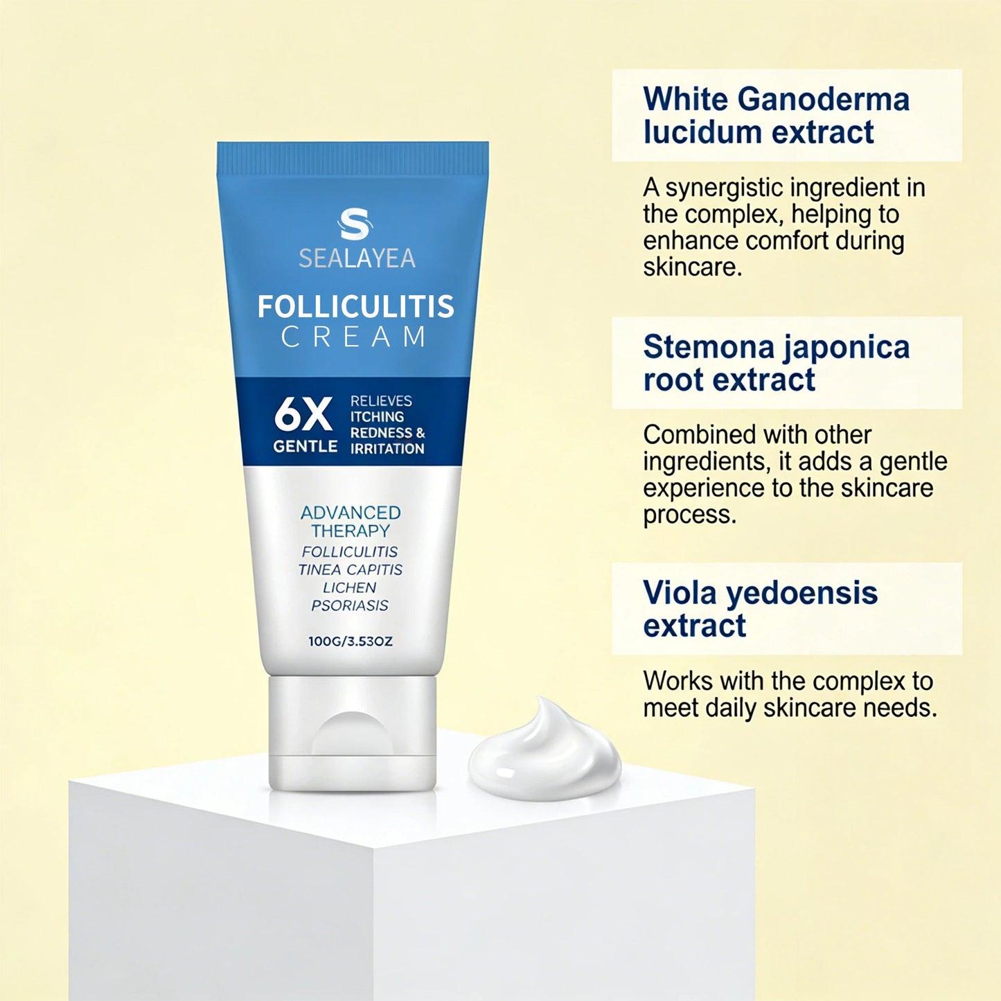 LIMETOW®Tired of Painful Bumps? This Cream Calms Folliculitis Fast