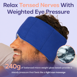 Mellow Sleep | Lights Out Weighted Eye Mask 🫧