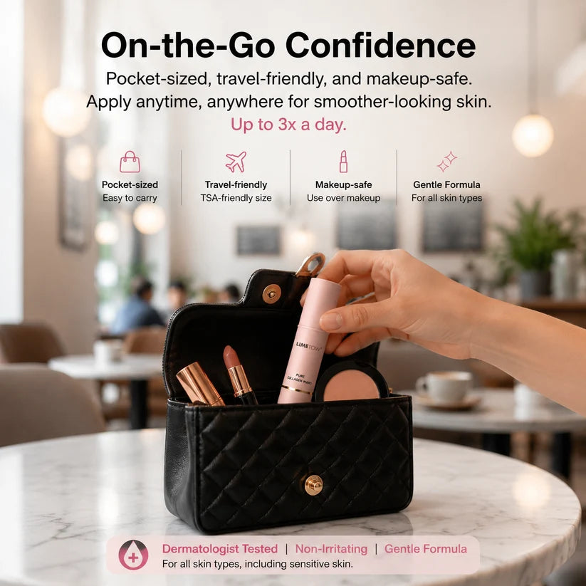 LIMETOW ® Botox-Inspired Pure Collagen Firming Wand Needle-Free Fine Line Smoothing Firming & Plumping Skincare Balm