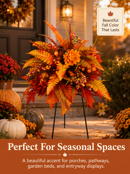 🔥🔥🔥Limited Time 50% OFF 🍂Autumn Harvest Floral Garden Stake Arrangement